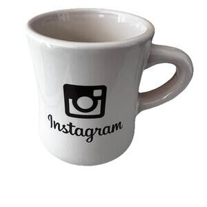 Instagram Social Media Logo White Ceramic Coffee Mug Cup 12 Oz Capacity Tea